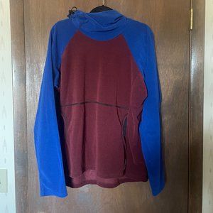 Melanzana Micro Grid Hoodie NEW Mens Large